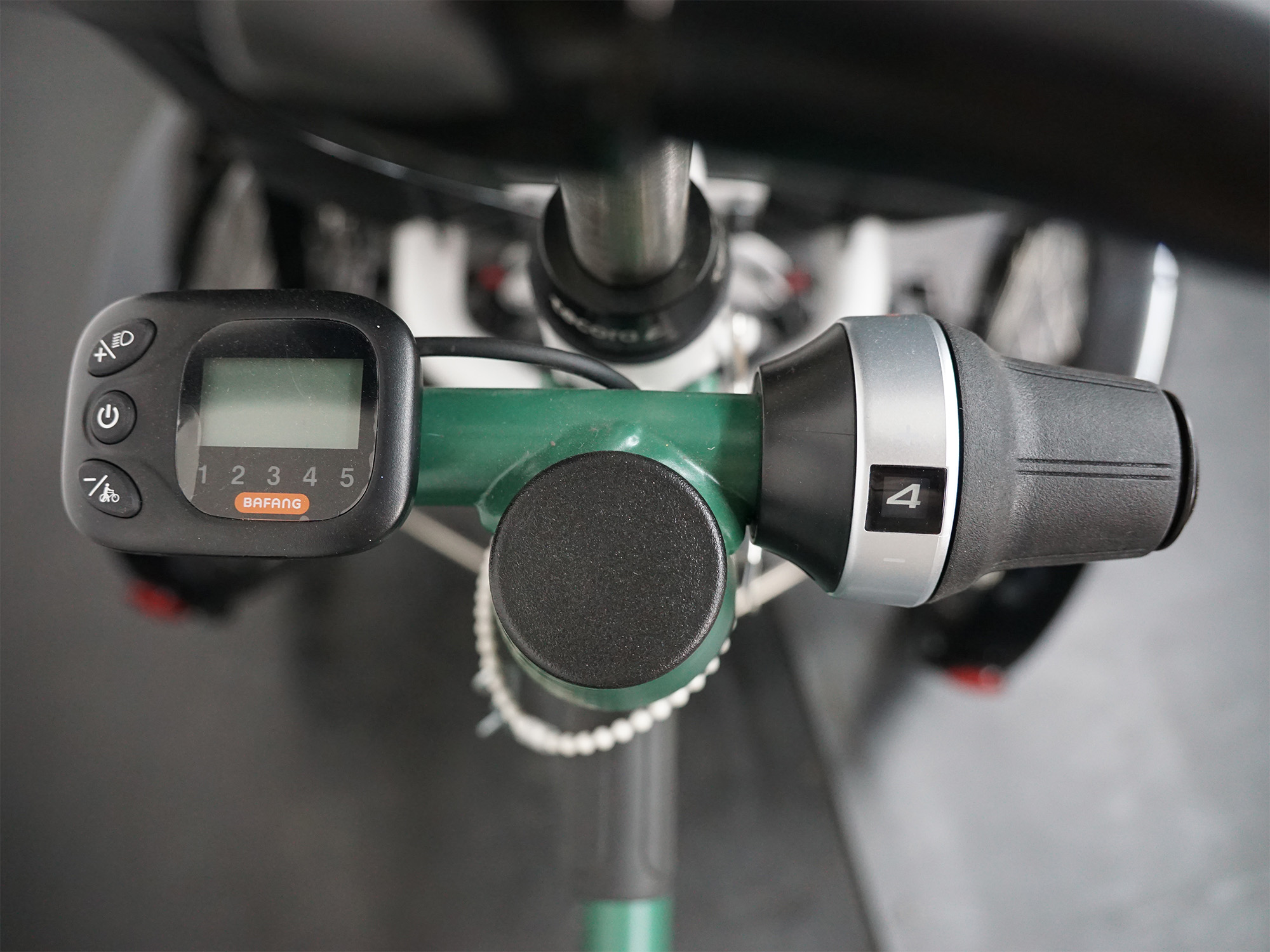 Display und Gangschaltung