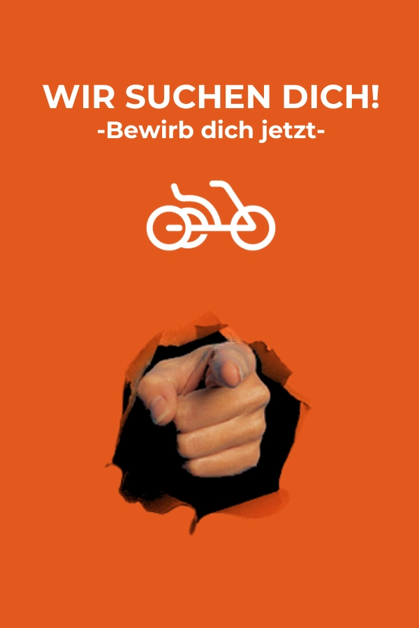 "WIR SUCHEN DICH" Banner