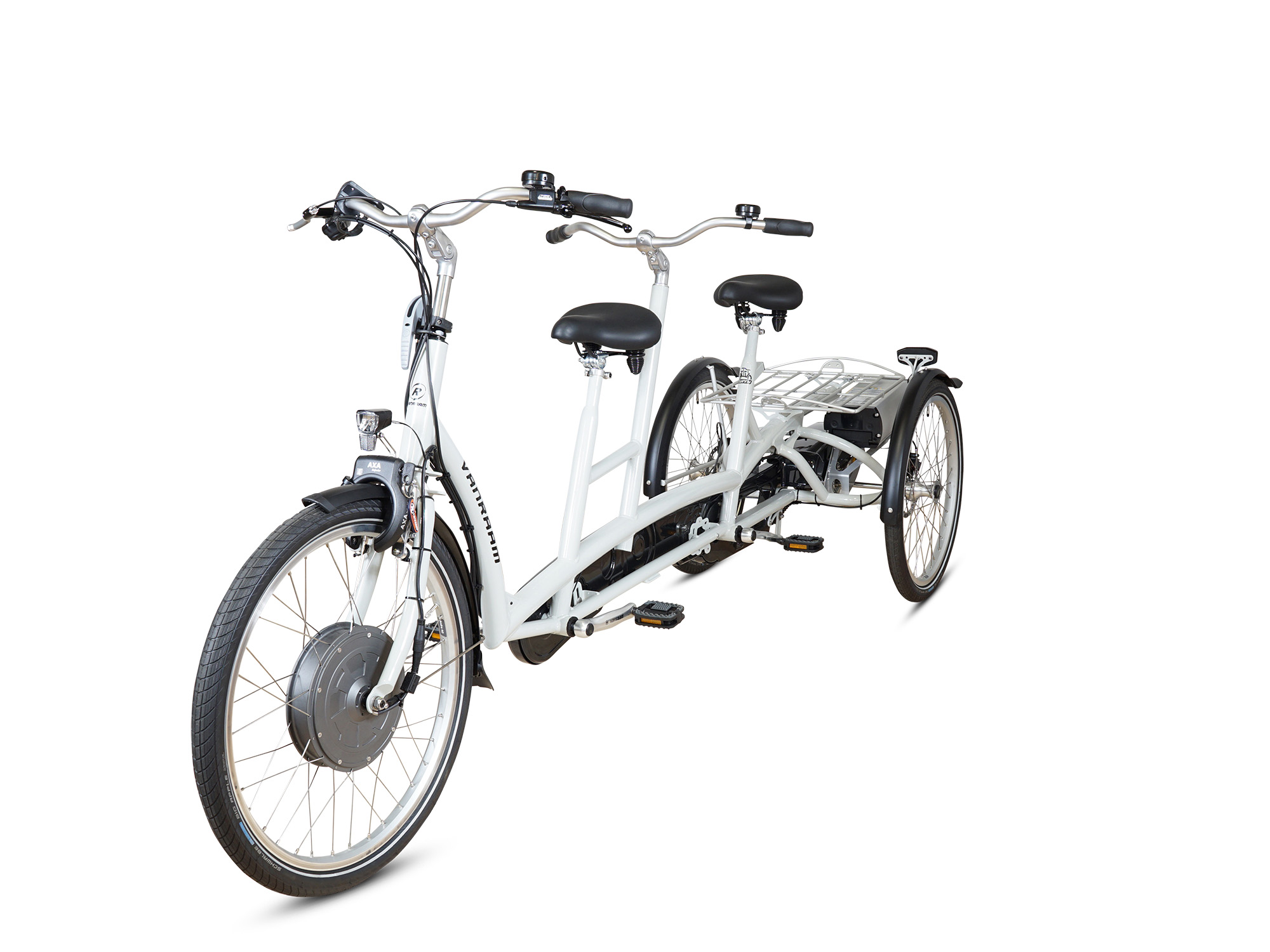 Dreirad Tandem von vorne