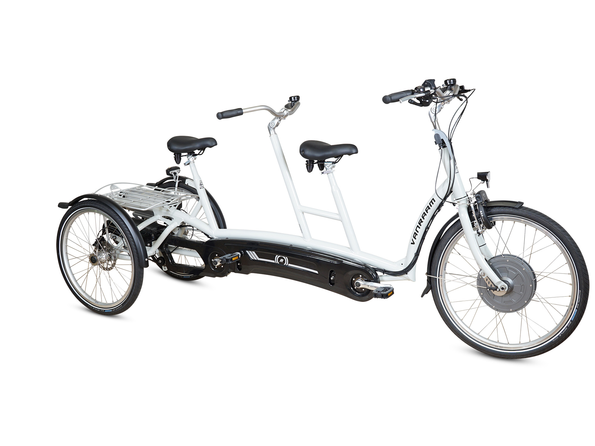 Tandem von der Seite