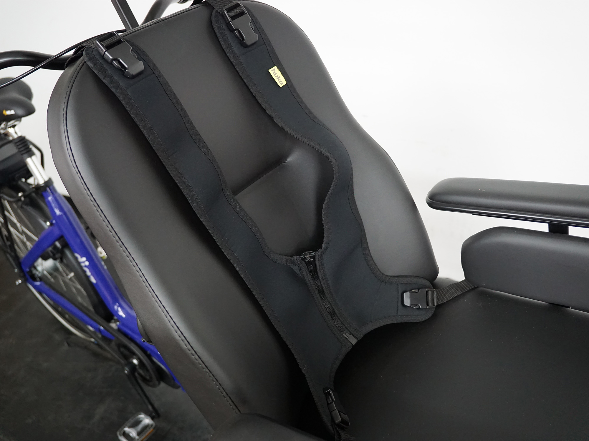 Therapiesitz mit integriertem Sicherheitssystem