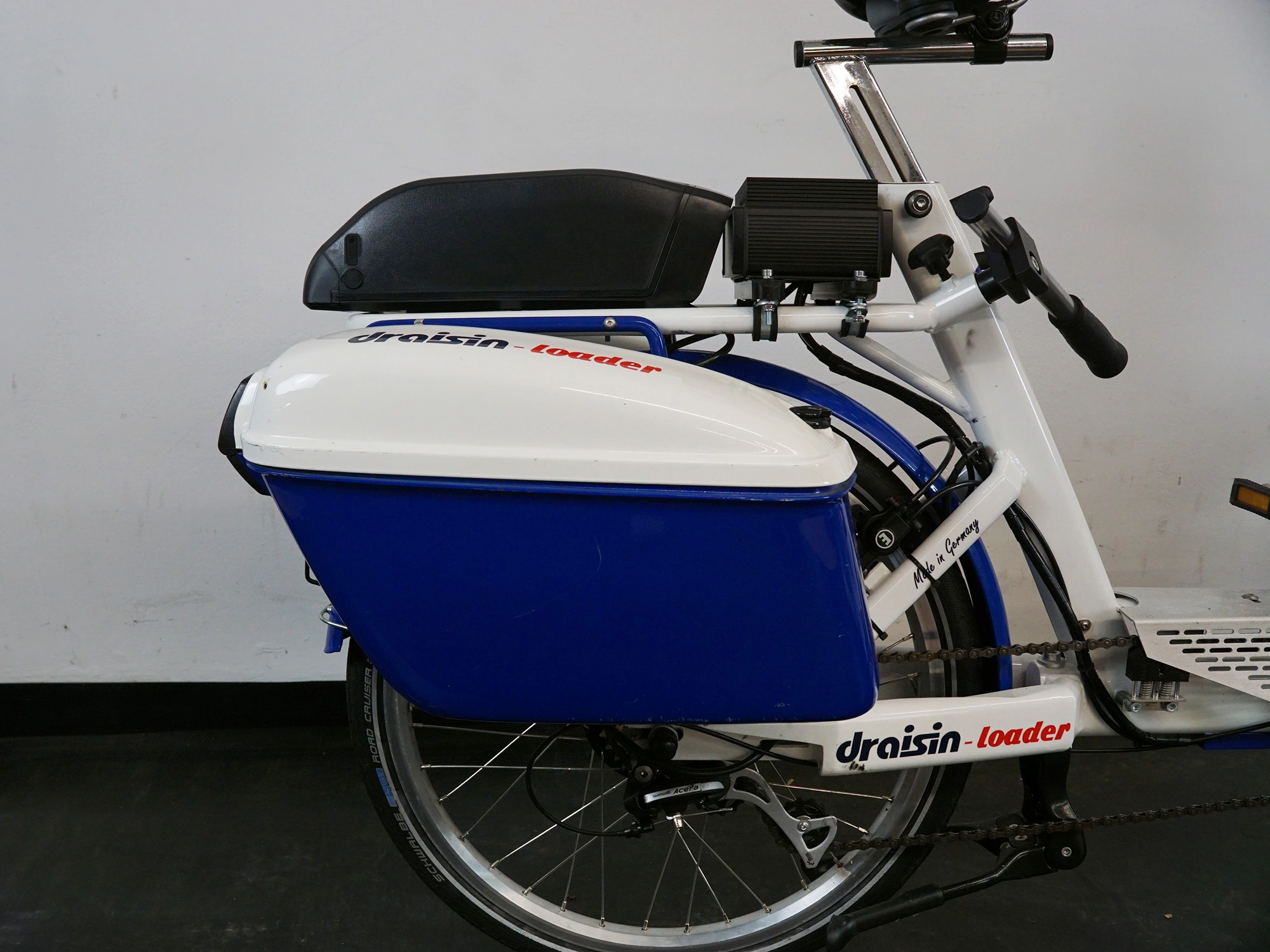 draisin loader akku & transportbox