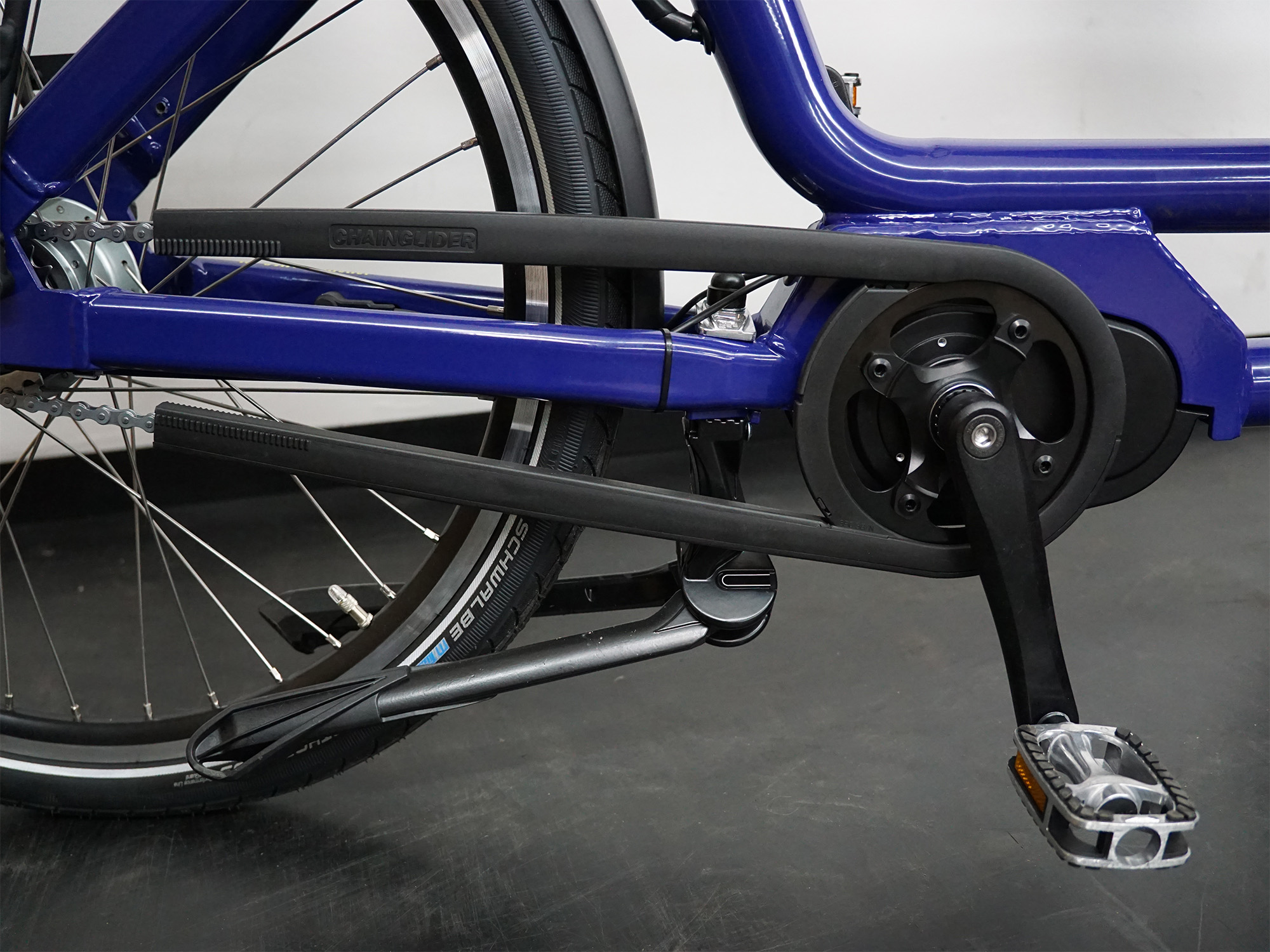 Huka Pedale mit rutschfester Oberfläche und Reflektoren