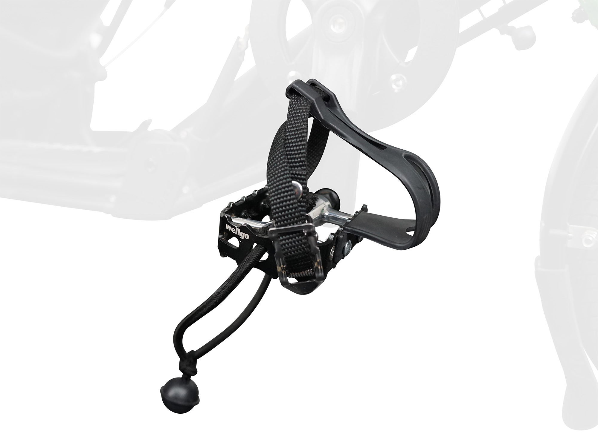 Hase Bikes - Pedale mit Haken, Riemen und Haltegummi (einzeln)