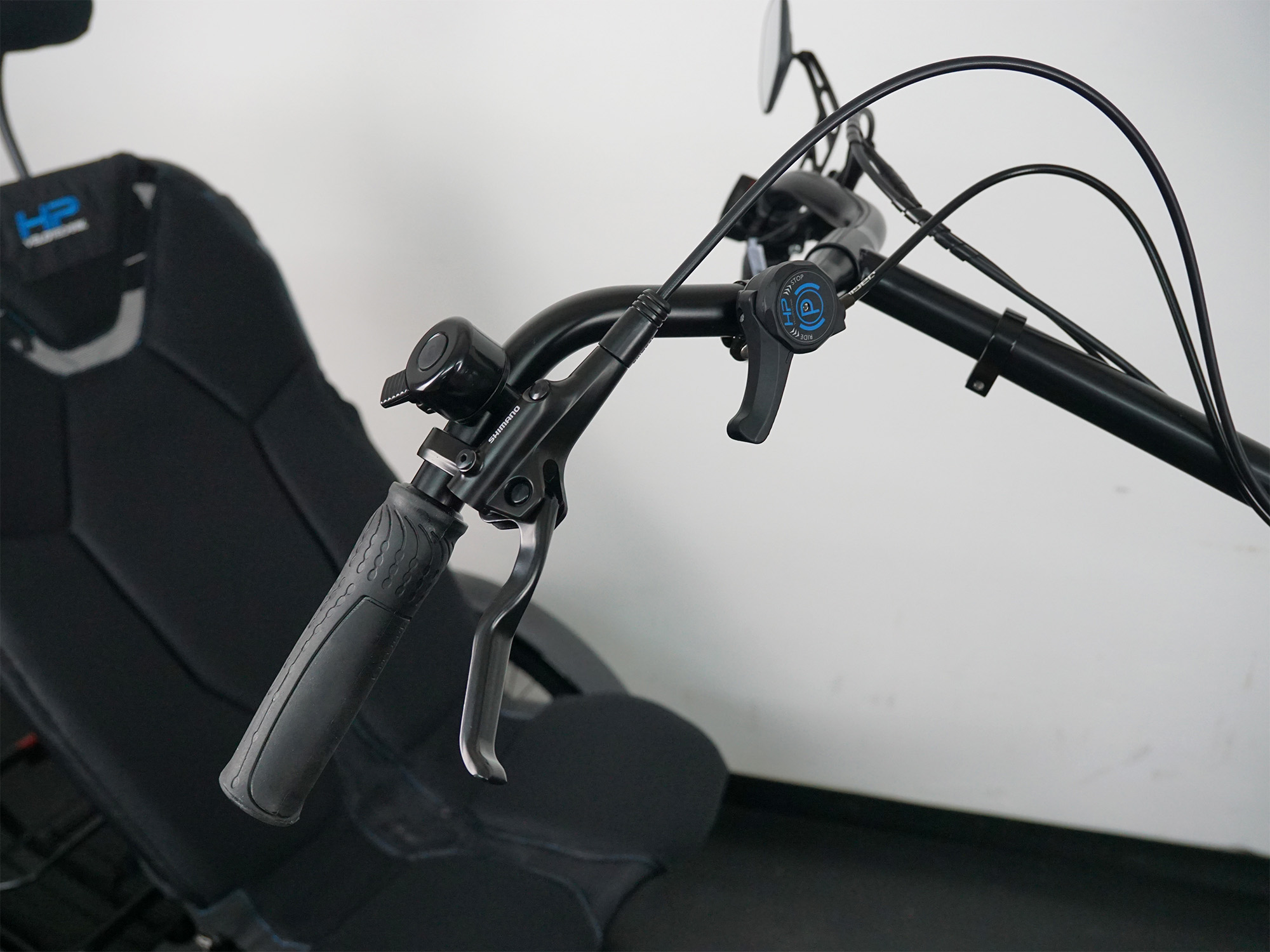 Lenkrad mit Bremse und Klingel